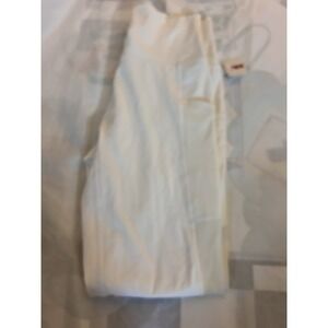 Aerie Chill Play Move Women's Leggings Cream Ivory White Size M Stretch